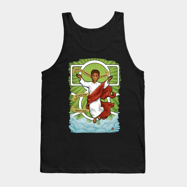 Jaden Smith: The prophet Tank Top by rednessdesign